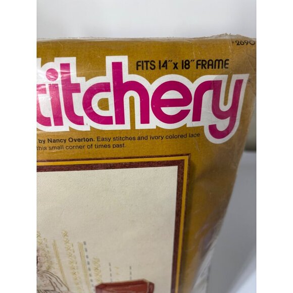 Vtg Sunset Stitchery Keepsakes and Memories‎ Embroidery Kit Nancy Overton 2690 - Picture 4 of 6